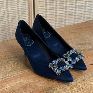 Vintage Roger Viver  Embellished Heels